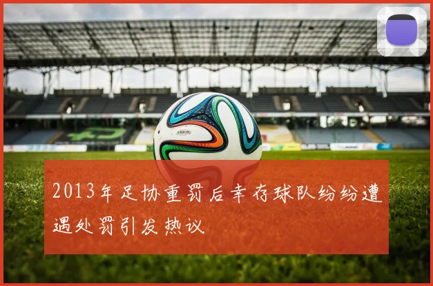 2013年足协重罚后幸存球队纷纷遭遇处罚引发热议